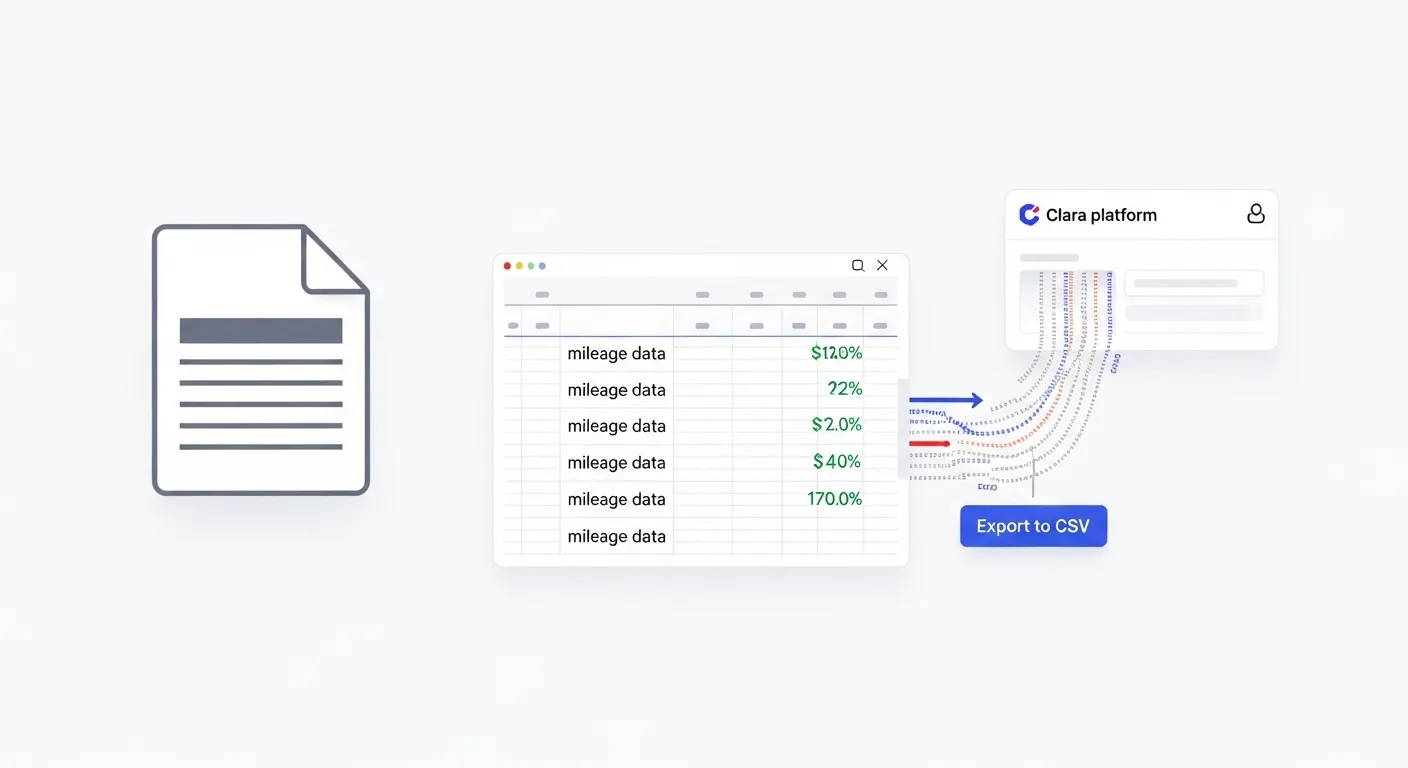 Complete guide to CSV export for Clara