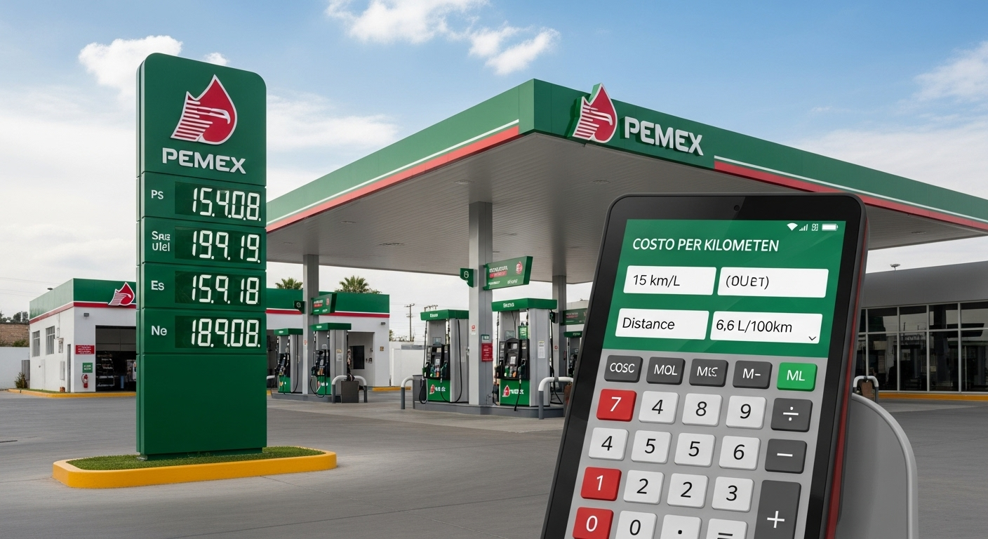 Gasoline in Mexico: how to calculate real cost per km