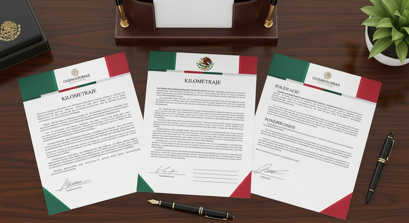 Mileage policies in Mexican companies