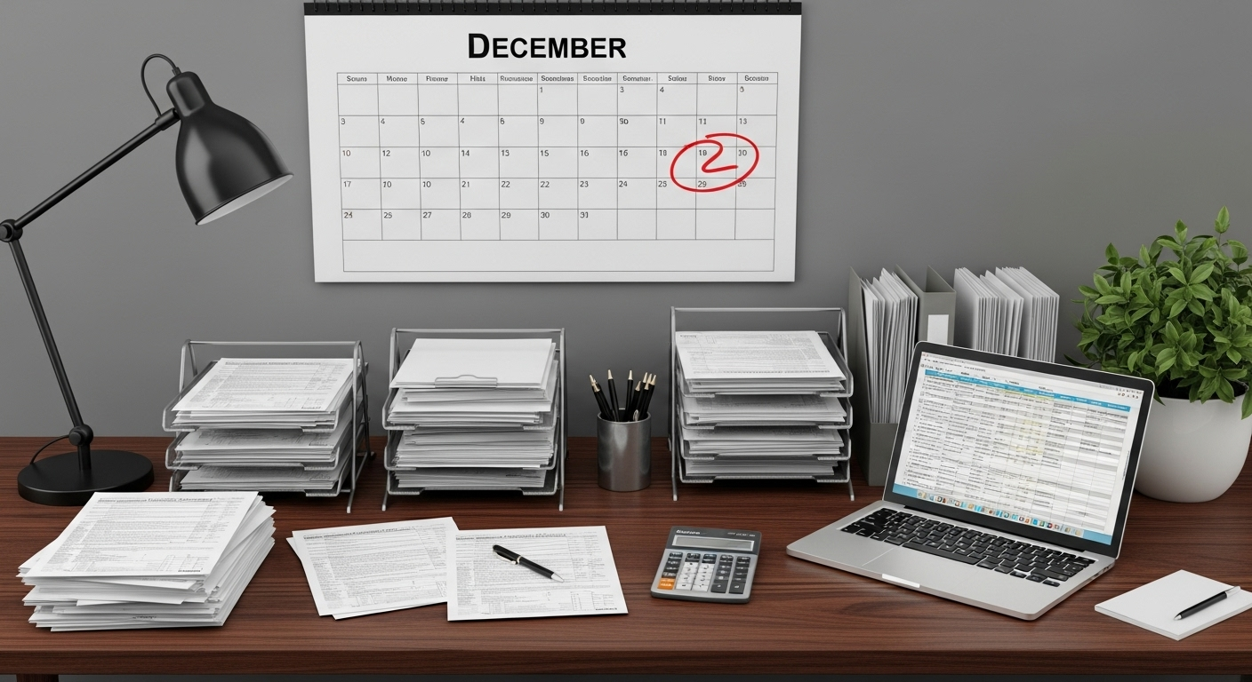 Year-end preparation for mileage reimbursement