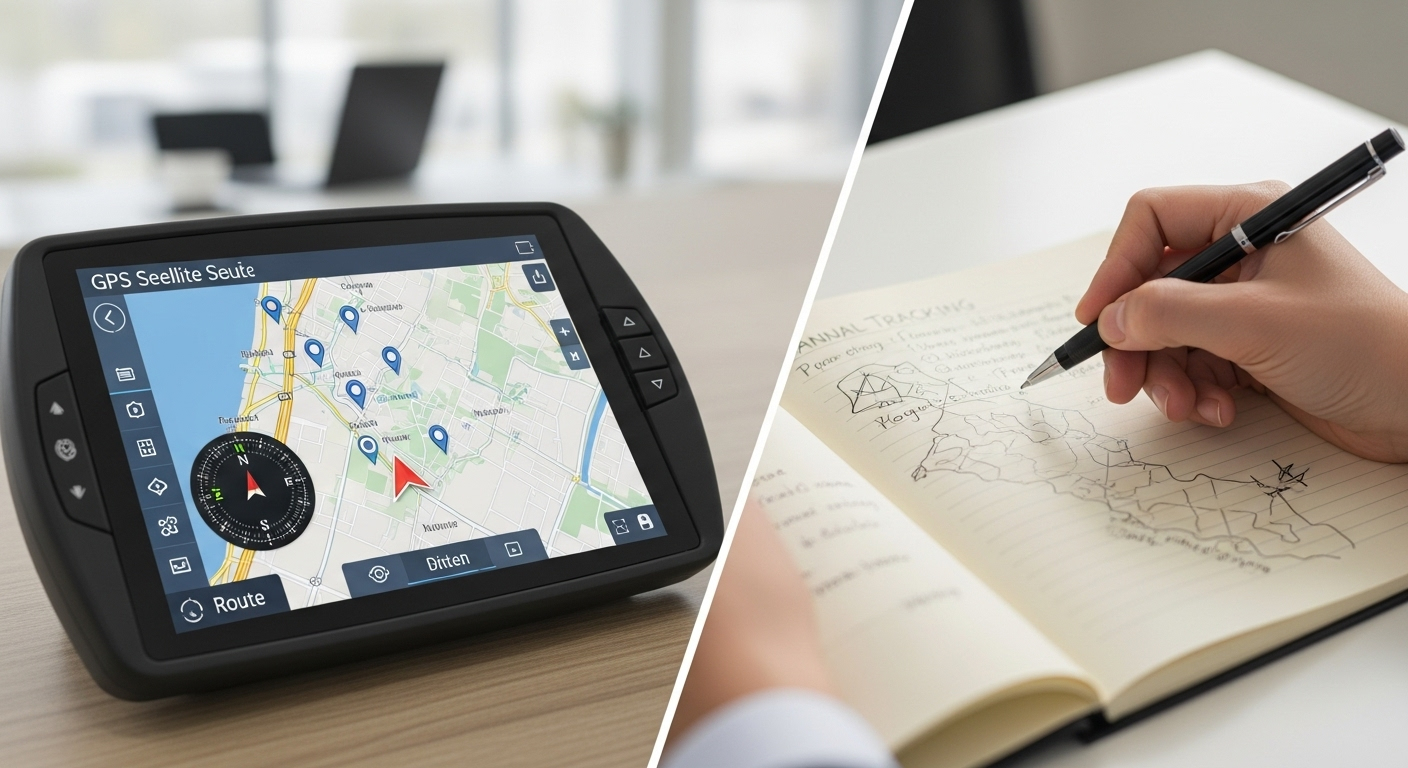 GPS tracking vs manual: which to choose?