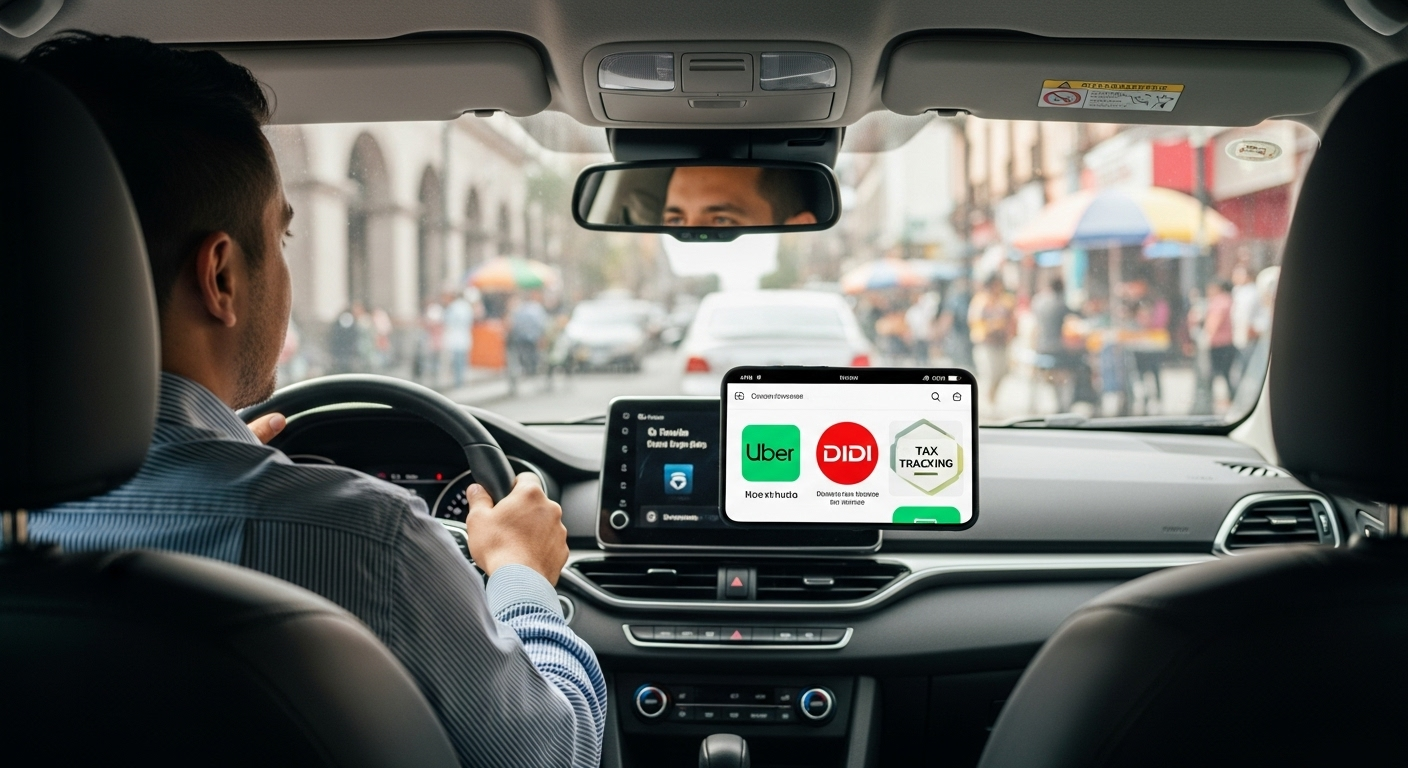 Uber/DiDi: how to calculate mileage for taxes in Mexico